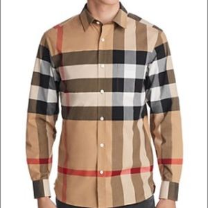 Mens Burberry Shirt